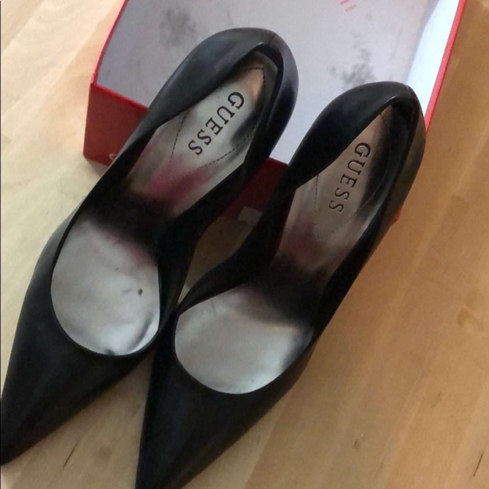 Black Vintages Style Pumps